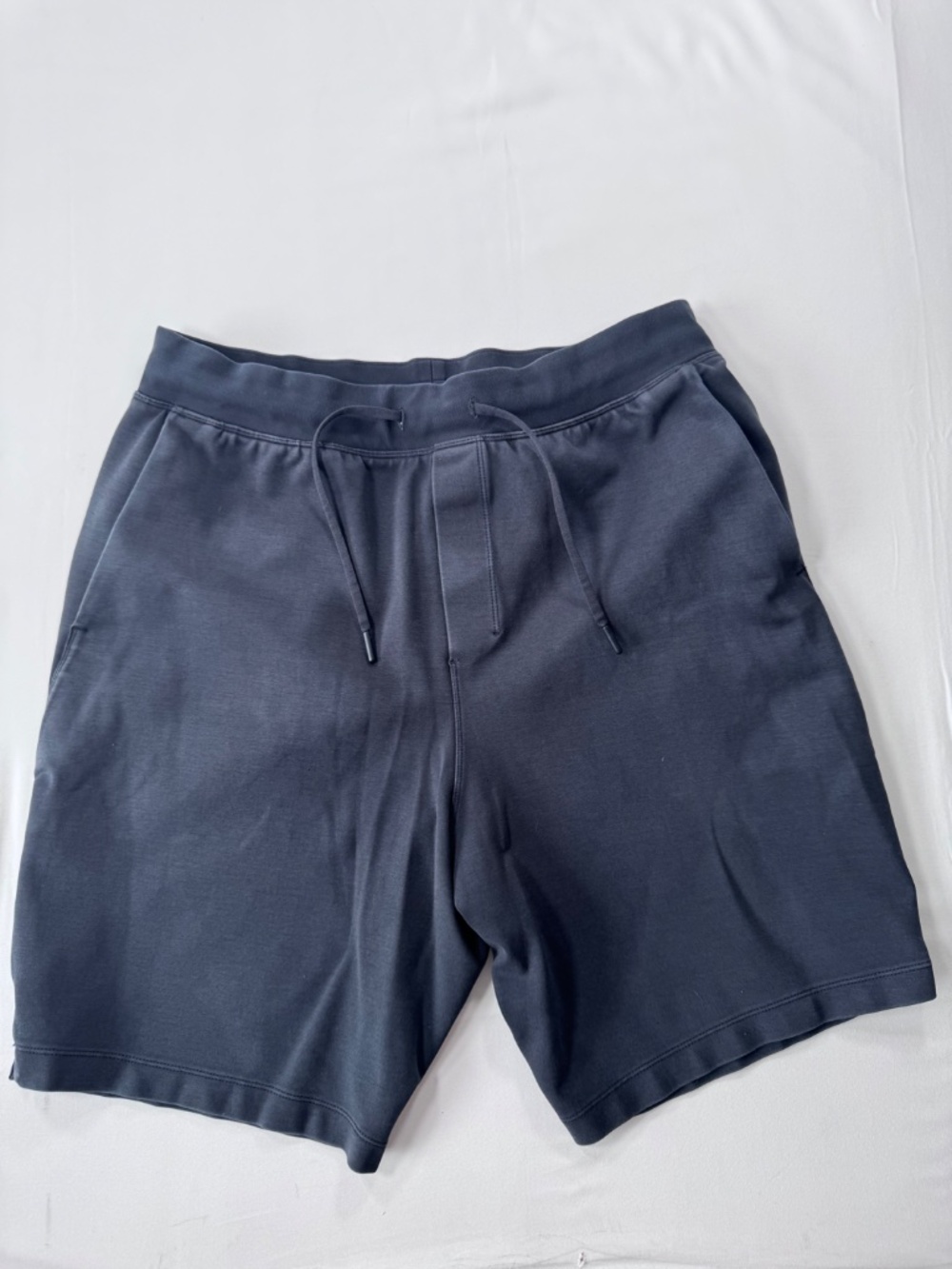 Lululemon Men's L Shorts Twill Chill Black M7968S Grey Mesh Athletic Workout - Picture 8 of 9